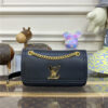 Louis Vuitton LockMe Chain Bag East West Black