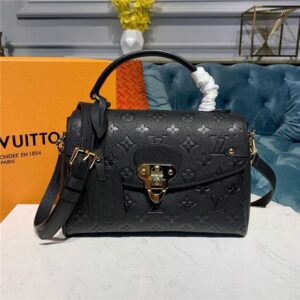 Louis Vuitton Georges BB Monogram Empreinte Leather Noir