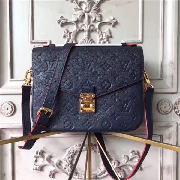 Pochette Metis Marine Rouge