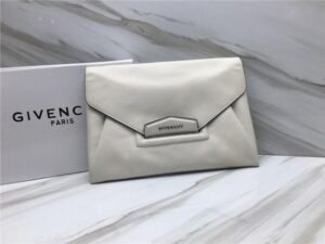 Givenchy Antigona Envelope Clutch Grained Leather (Varied Colors)