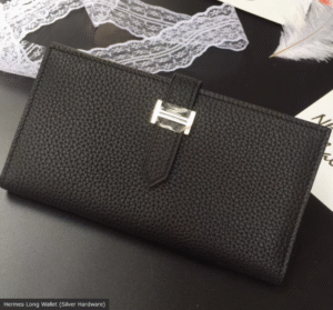 Hermes Long Wallet (Silver Hardware)