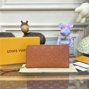 Louis Vuitton Zippy Wallet Cognac Brown