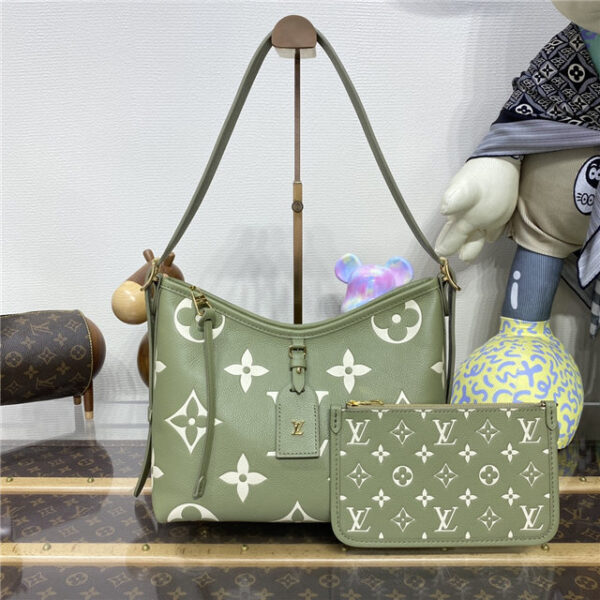 Louis Vuitton CarryAll PM M46672 Khaki/Cream