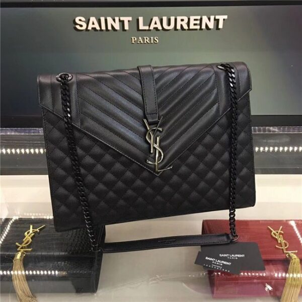 Yves Saint Laurent Large Envelope Chain Bag (Varied Colors)