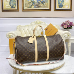 Louis Vuitton Keepall Bandouliere 55 Monogram Canvas Bag