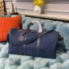 Louis Vuitton Keepall Bandouliere 50 Monogram Denim (Varied Colors)