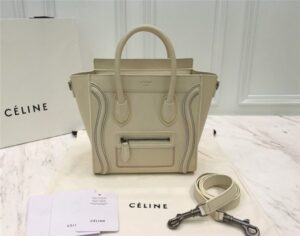 Celine Nano Luggage Double Stitching (Varied Colors)