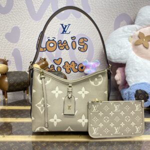 Louis Vuitton CarryAll PM Bicolor Empreinte M47180
