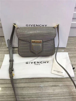Givenchy Nobile Mini Shoulder Bag (Varied Colors) Croc-effect