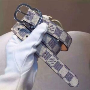 Louis Vuitton Mini 25mm Damier Azur Belt