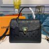 Louis Vuitton Georges MM Monogram Empreinte Leather Noir