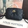Louis Vuitton Saintonge Monogram Empreinte Leather Noir
