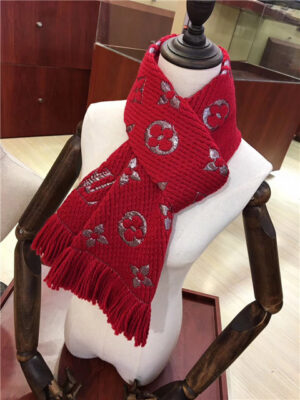 Louis Vuitton Logomania Shine Scarf (Varied Colors)