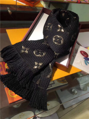 Louis Vuitton Logomania Shine Scarf (Varied Colors)