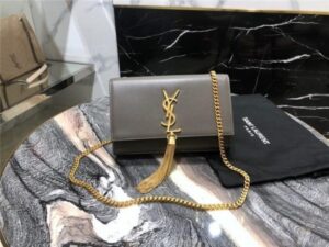 YSL Kate Small With Tassel in Grain De Poudre Embossed Leather (Varied Colors)