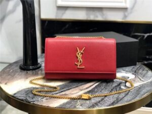 YSL Kate Medium in Grain De Poudre Embossed Leather (Varied Colors)