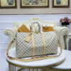 Louis Vuitton Keepall Bandouliere 45 Damier Azur Canvas