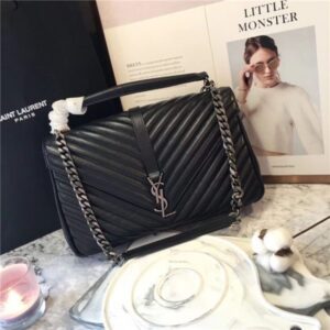 Yves Saint Laurent Classic Large Bag Leather (Varied Colors)
