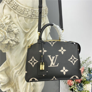 Louis Vuitton Petit Palais M58913 Black/Beige