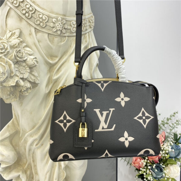 Louis Vuitton Petit Palais M58913 Black/Beige