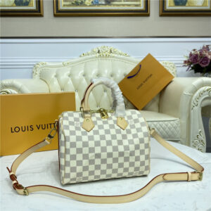 Louis Vuitton Speedy Bandouliere 25 Damier Azur