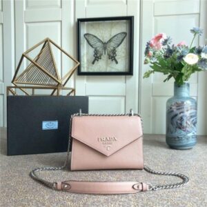 Prada Monochrome Saffiano Leather Bag (Varied Colors)