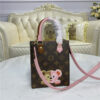 Louis Vuitton Petit SAC Plat Monogram Canvas Bear