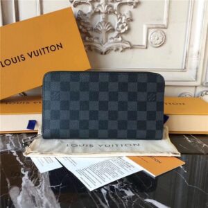 Louis Vuitton Zippy Organizer Damier Graphite Canvas