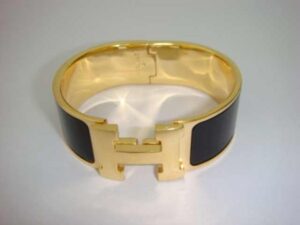 Hermes H Enamel Bracelet (Varied Colors)