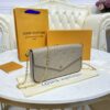 Louis Vuitton Pochette Felicie Monogram Empreinte Leather Papyrus