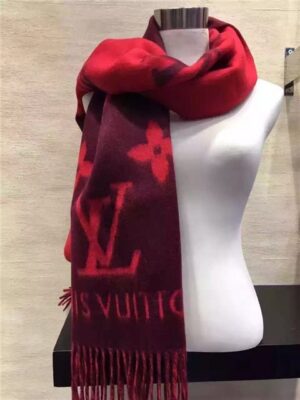 Louis Vuitton Reykjavik Scarf (Cherry)