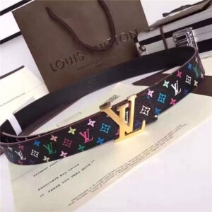 Louis Vuitton Initiales 30mm Reversible Belt (Black)
