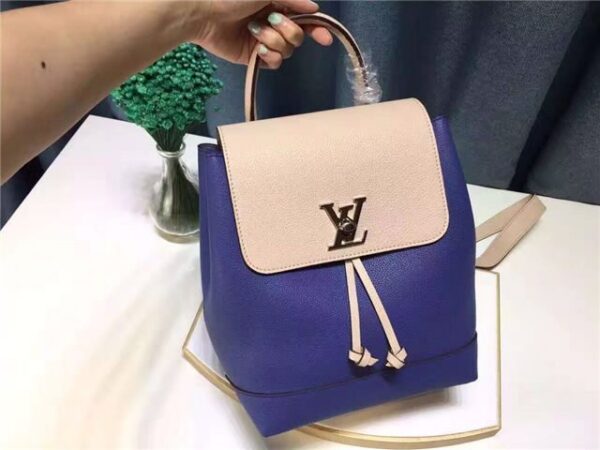 Louis Vuitton Lockme Backpack Denim
