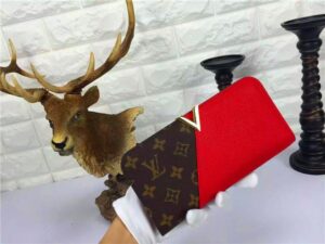 Louis Vuitton Monogram Kimono Wallet Cherry