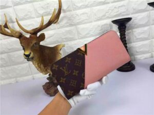 Louis Vuitton Monogram Kimono Wallet Rose Ballerine