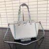 Valentino Rockstud Rolling White With Turquoise Stones
