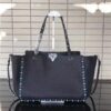Valentino Rockstud Rolling Black with turquoise stone