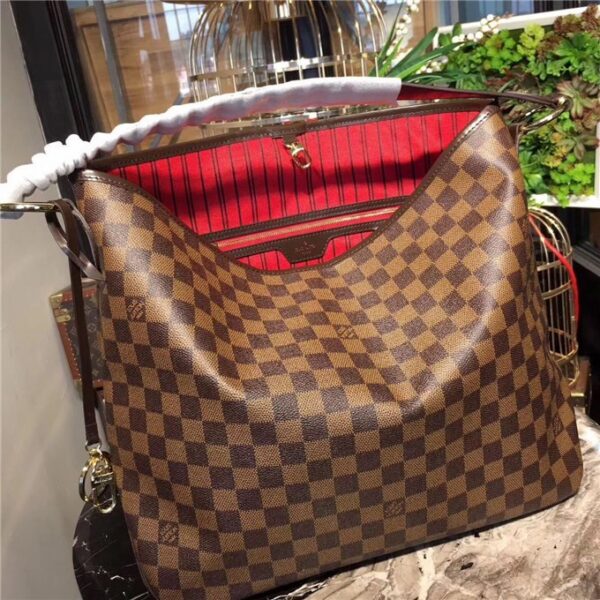 Louis Vuitton Delightful Damier Ebene Canvas MM