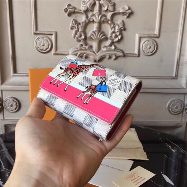 Louis Vuitton Victorine Wallet Damier Azur Canvas