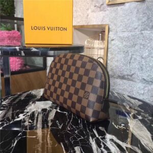 Louis Vuitton Cosmetic Case Damier Ebene Canvas GM