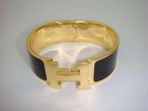 Hermes H Enamel Bracelet (Varied Colors)