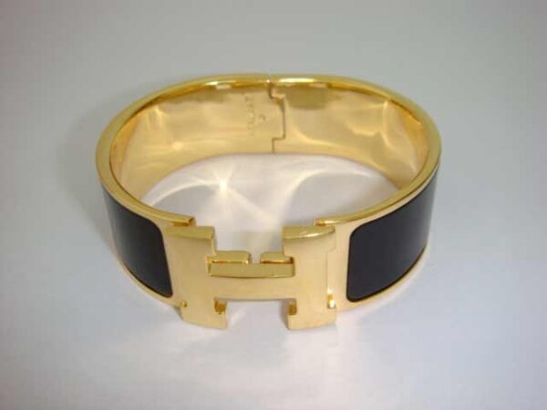 Hermes H Enamel Bracelet (Varied Colors)
