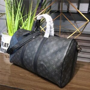 Louis Vuitton Keepall Bandouliere 45 Monogram Eclipse Canvas