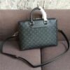 Louis Vuitton Odyssey Briefcase Monogram Eclipse Canvas