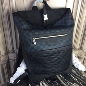 Louis Vuitton Matchpoint Backpack Replica Damier Cobalt Canvas