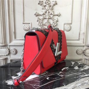 Louis Vuitton Twist MM Epi Leather Coquelicot
