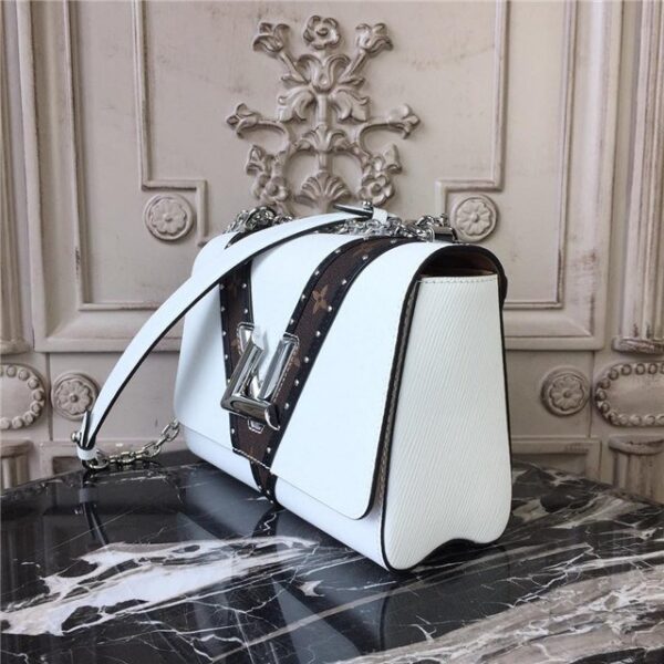Louis Vuitton Twist MM Epi Leather Blanc