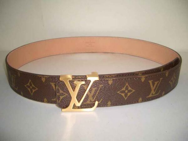 Louis Vuitton LV Initials Belt w/ Gold