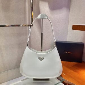 Prada Large Cleo Leather Shoulder Bag (Varied Colors) 1BC156