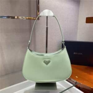 Prada Cleo Brushed Leather Shoulder Bag (Varied Colors) 1BC499